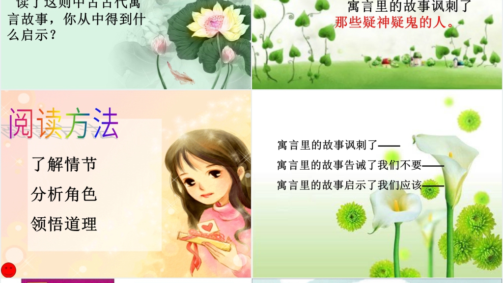 寓言故事新编PPT