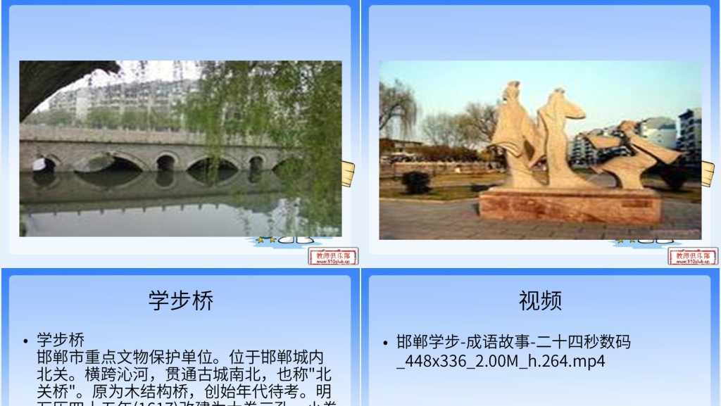 走进邯郸成语故事PPT