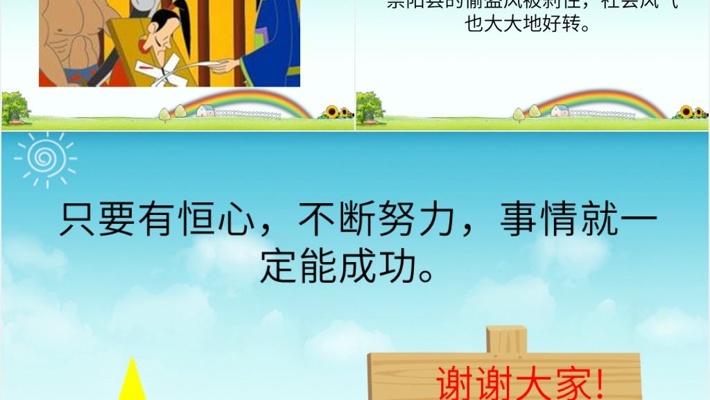 水滴石穿成语故事演讲PPT 水滴石穿成语故事演讲PPT