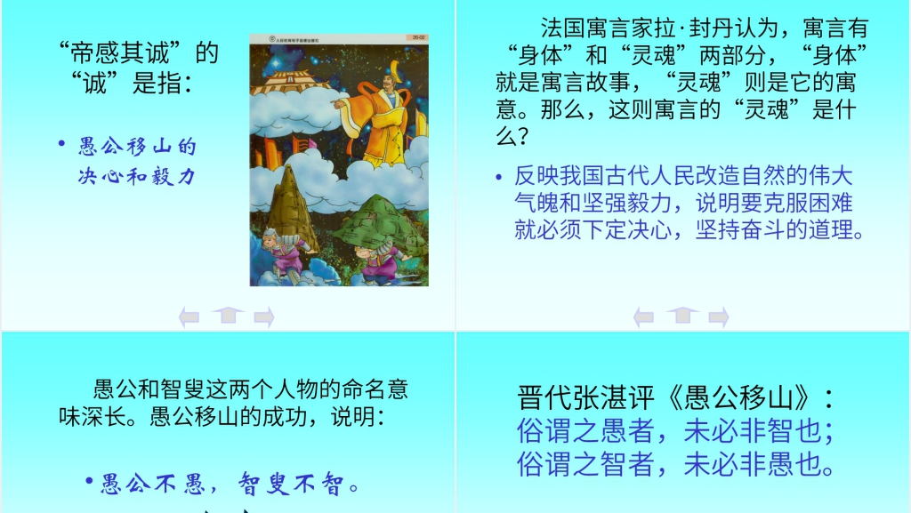 《愚公移山》完美版PPT课件
