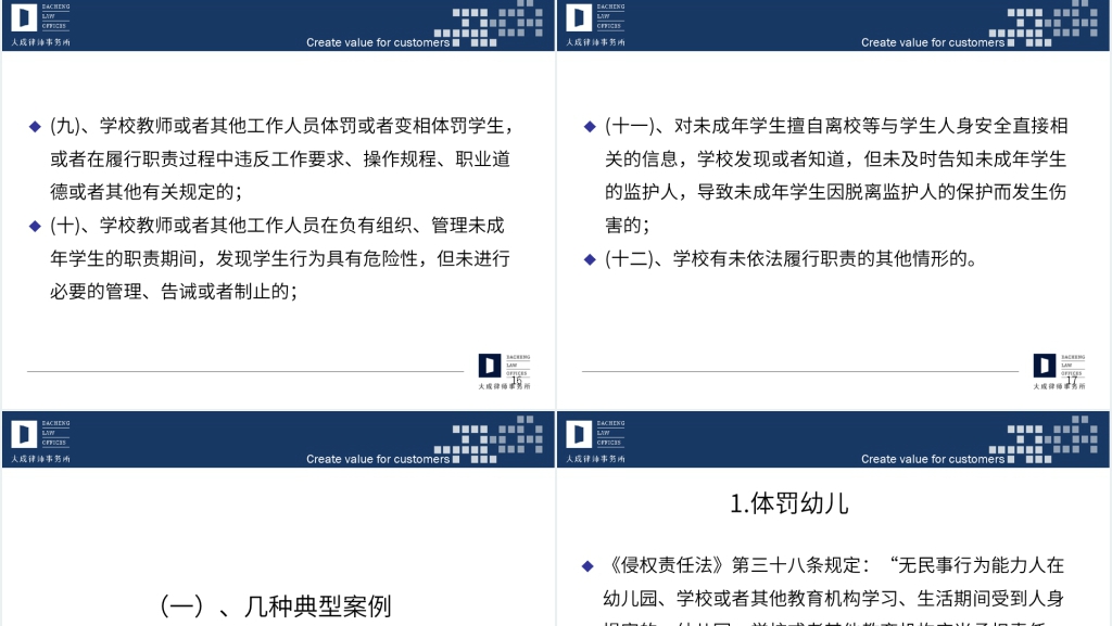 幼儿园人身伤害事故法律责任及其处理PPT模板