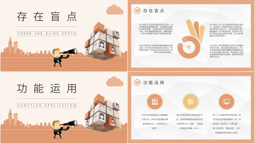 MBTI性格分析ISFJ个性特征描述PPT模板 MBTI性格分析ISFJ个性特征描述PPT模板