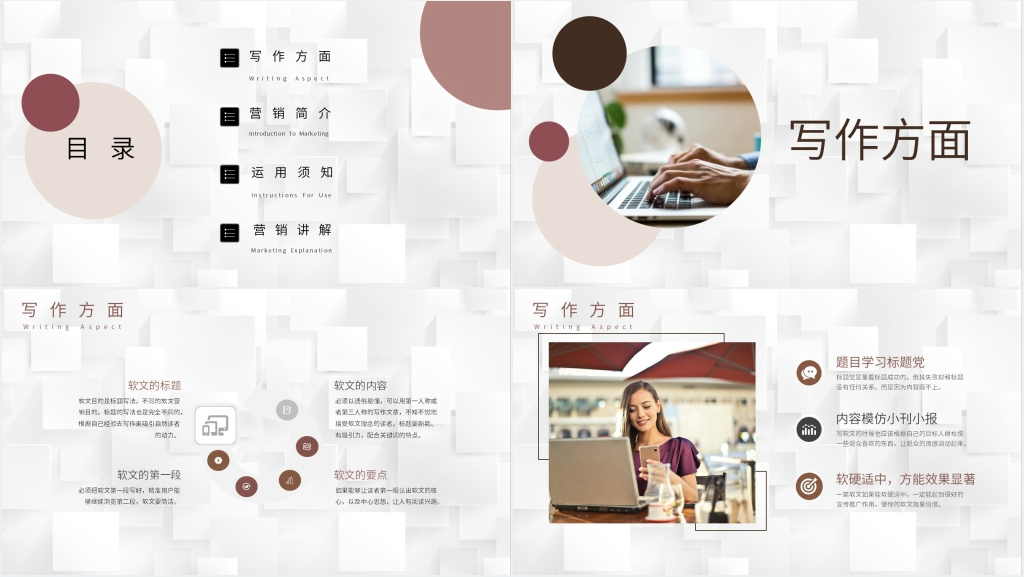 软文营销推广写作技巧PPT 软文营销推广写作技巧PPT