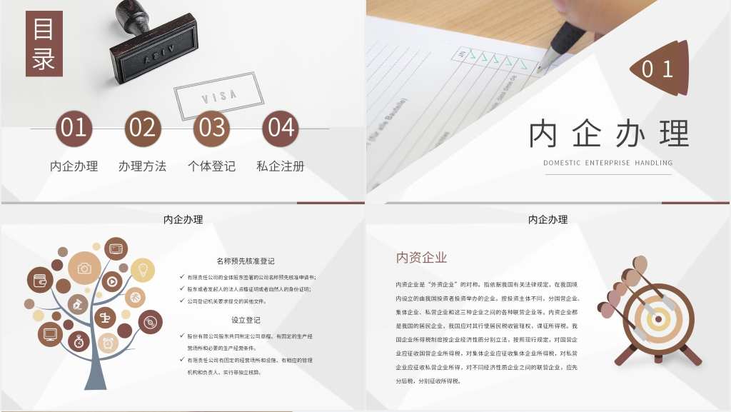 企业申请营业执照流程PPT 企业申请营业执照流程PPT