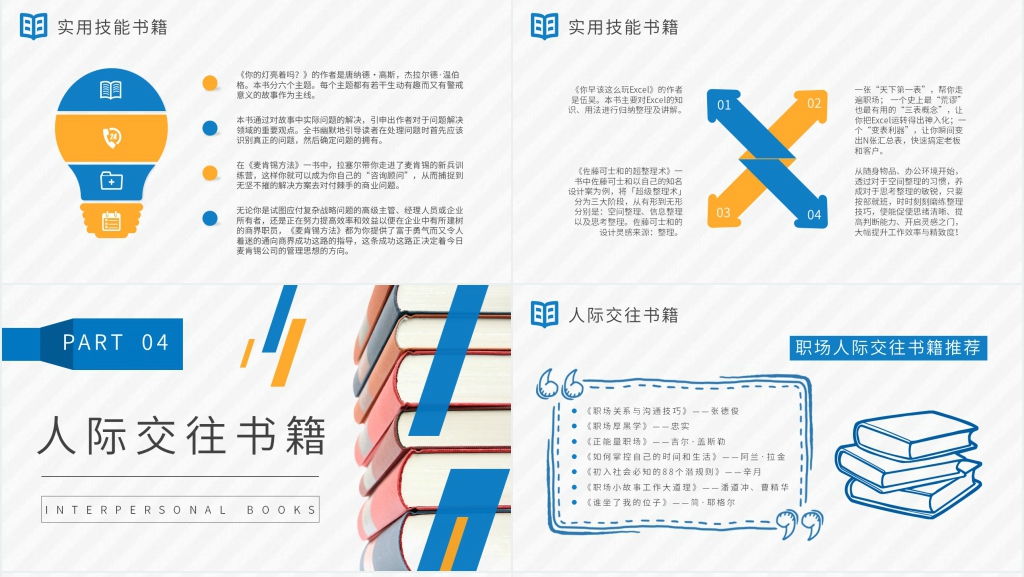 职场好书分享PPT