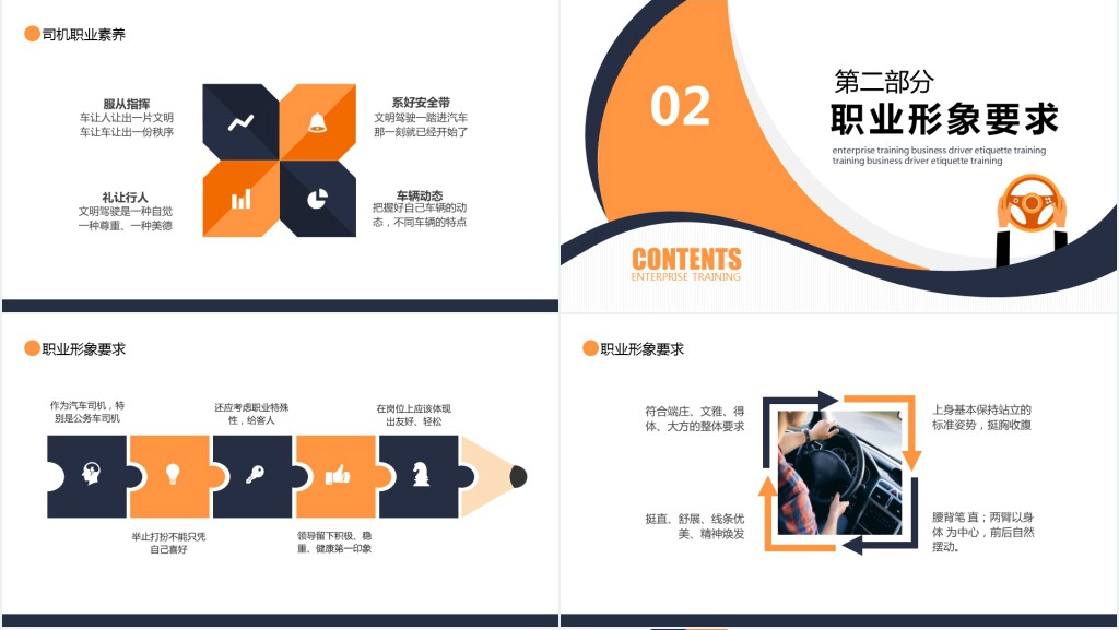 司机商务接待礼仪知识培训PPT模板 司机商务接待礼仪知识培训PPT模板