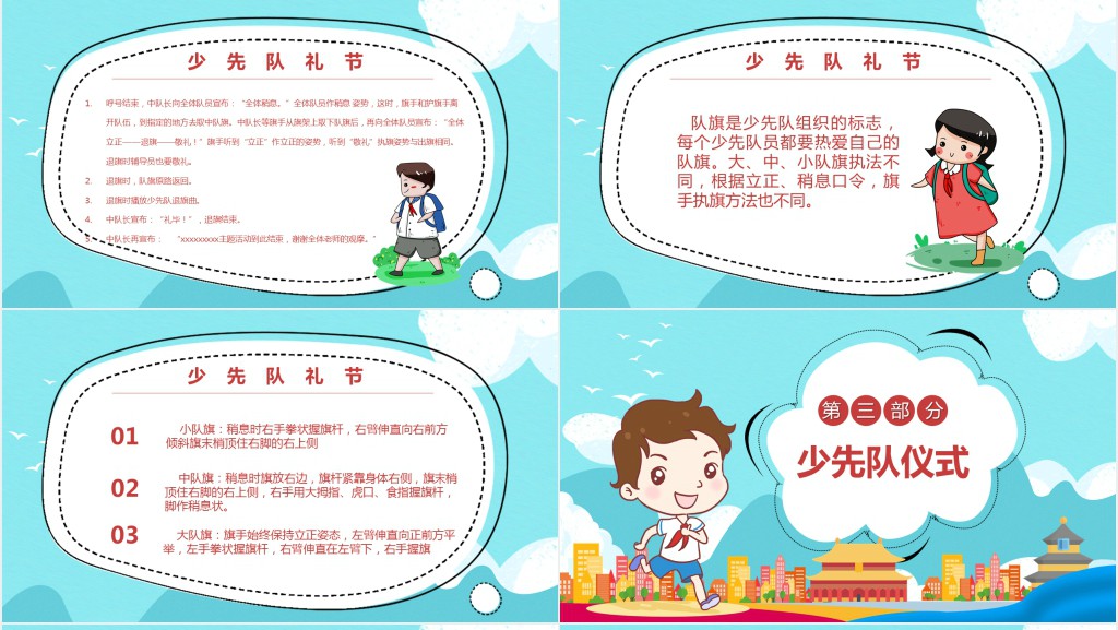 中国少先队礼仪基本规范PPT课件 中国少先队礼仪基本规范PPT课件
