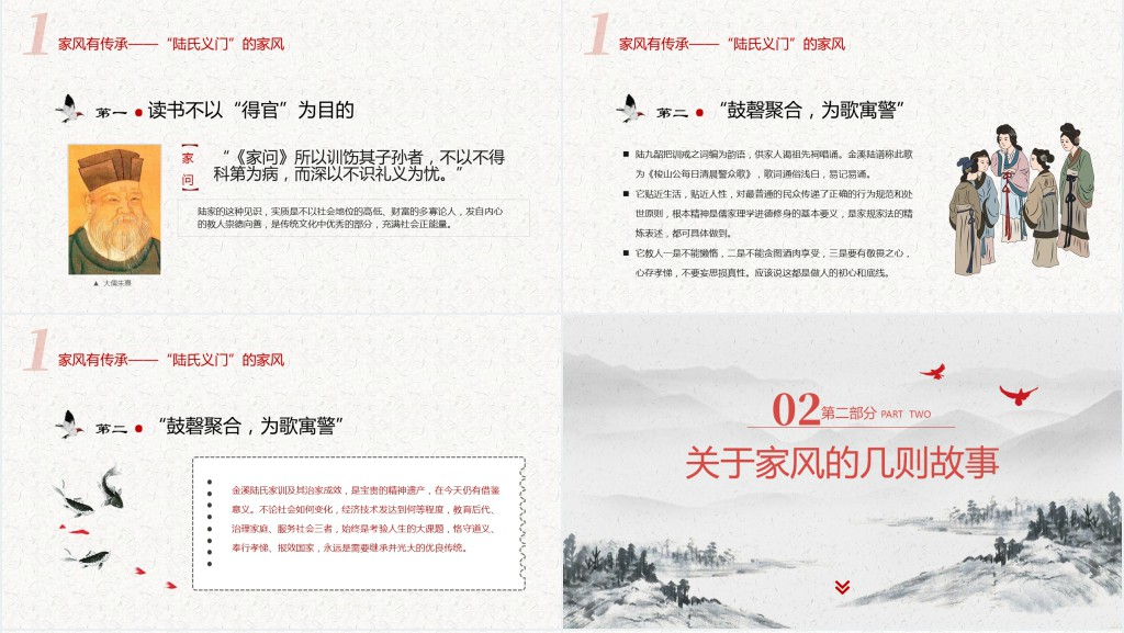 传承优良家风永葆纯粹党性PPT党课 传承优良家风永葆纯粹党性PPT党课