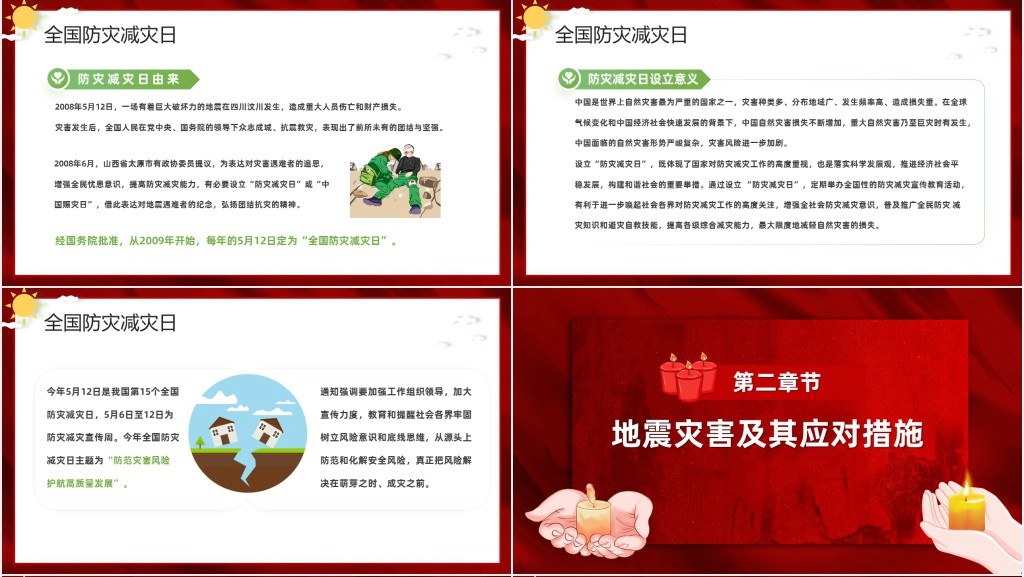 护航高质量发展防范灾害风险PPT党课 护航高质量发展防范灾害风险PPT党课