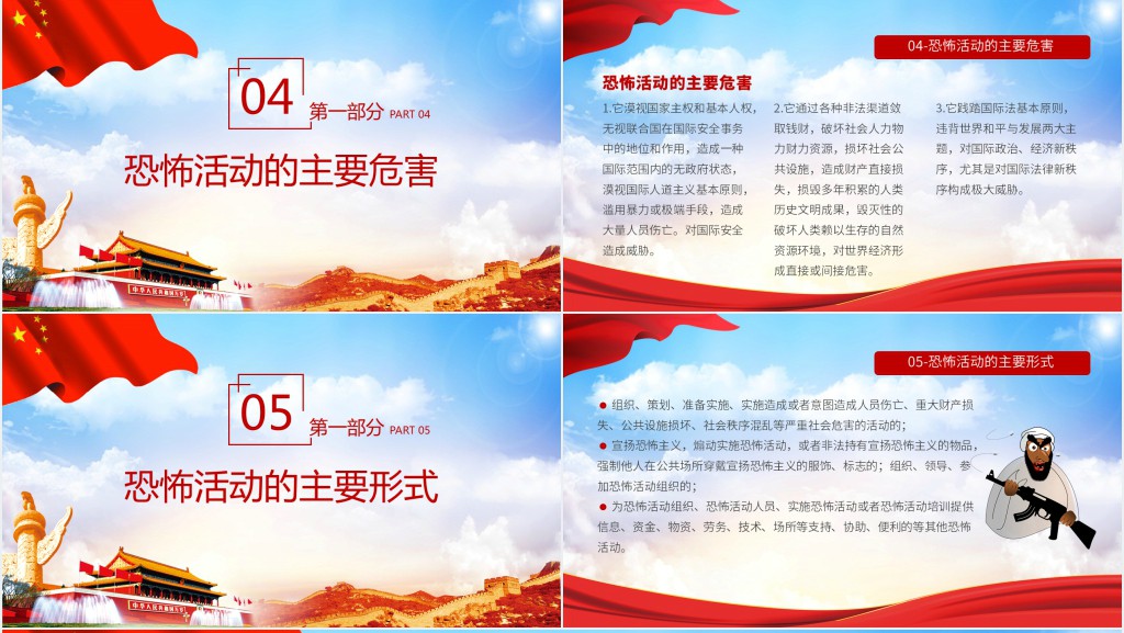 反恐制暴应急预案处置安全知识宣传PPT党课 反恐制暴应急预案处置安全知识宣传PPT党课