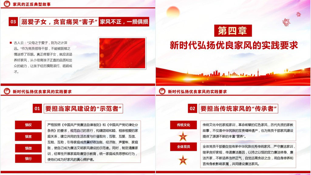 以清廉家风涵养清风正气党支部党委党组织廉政教育党建授课辅导PPT党课 以清廉家风涵养清风正气党支部党委党组织廉政教育党建授课辅导PPT党课