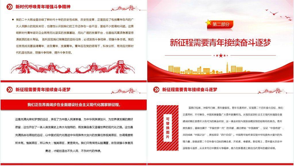 加强青年斗争精神培育夯实青年工作战略地位PPT党课 加强青年斗争精神培育夯实青年工作战略地位PPT党课