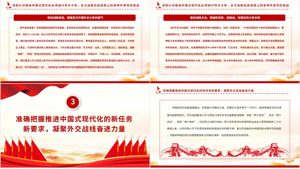深刻领会中国式现代化的世界意义凝聚奋进新征程磅礴力量PPT党课 深刻领会中国式现代化的世界意义凝聚奋进新征程磅礴力量PPT党课