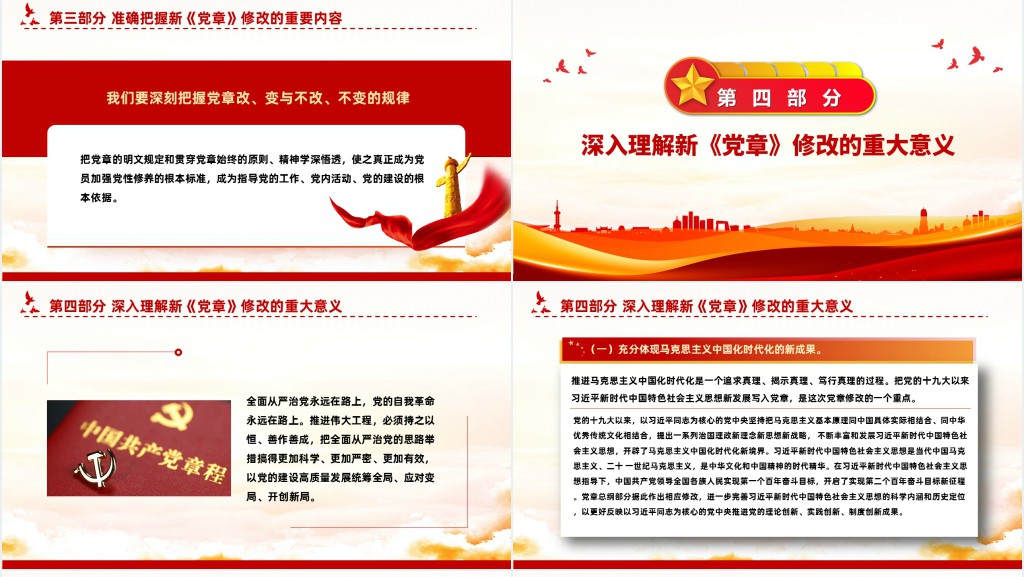 真学深信笃行做尊崇党章的合格党员PPT党课 真学深信笃行做尊崇党章的合格党员PPT党课