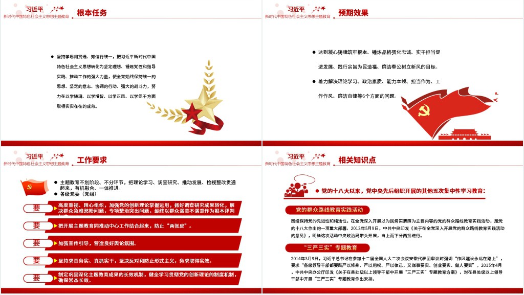 如何开展好主题教育PPT党课 如何开展好主题教育PPT党课