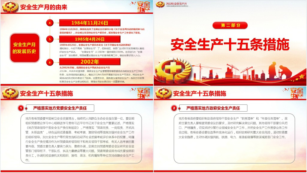 全国安全生产月人人讲安全个个会应急专题PPT党课 全国安全生产月人人讲安全个个会应急专题PPT党课