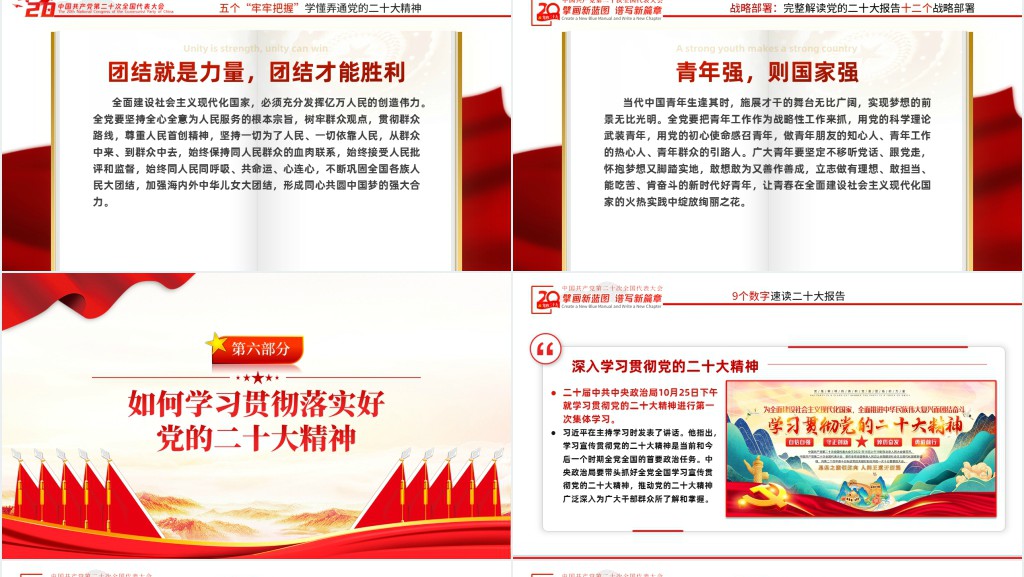 奋力夺取全面建设社会主义现代化国家新胜利PPT党课 奋力夺取全面建设社会主义现代化国家新胜利PPT党课
