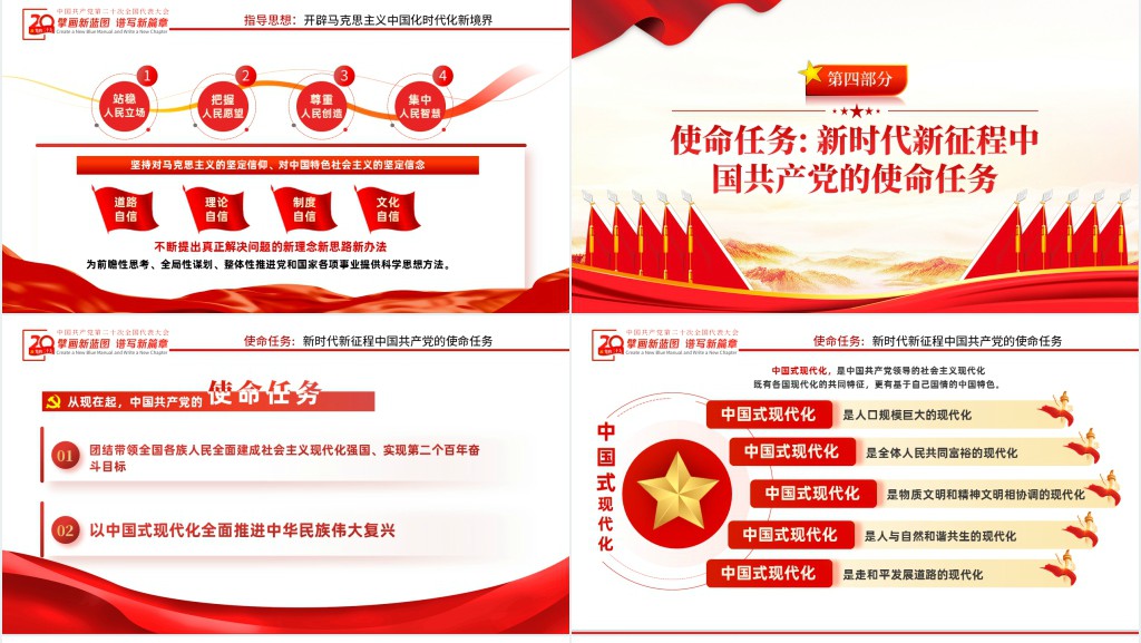奋力夺取全面建设社会主义现代化国家新胜利PPT党课 奋力夺取全面建设社会主义现代化国家新胜利PPT党课