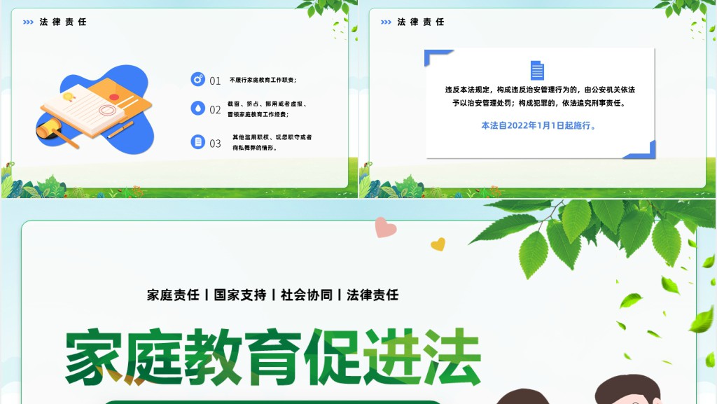 家庭教育促进法PPT课件