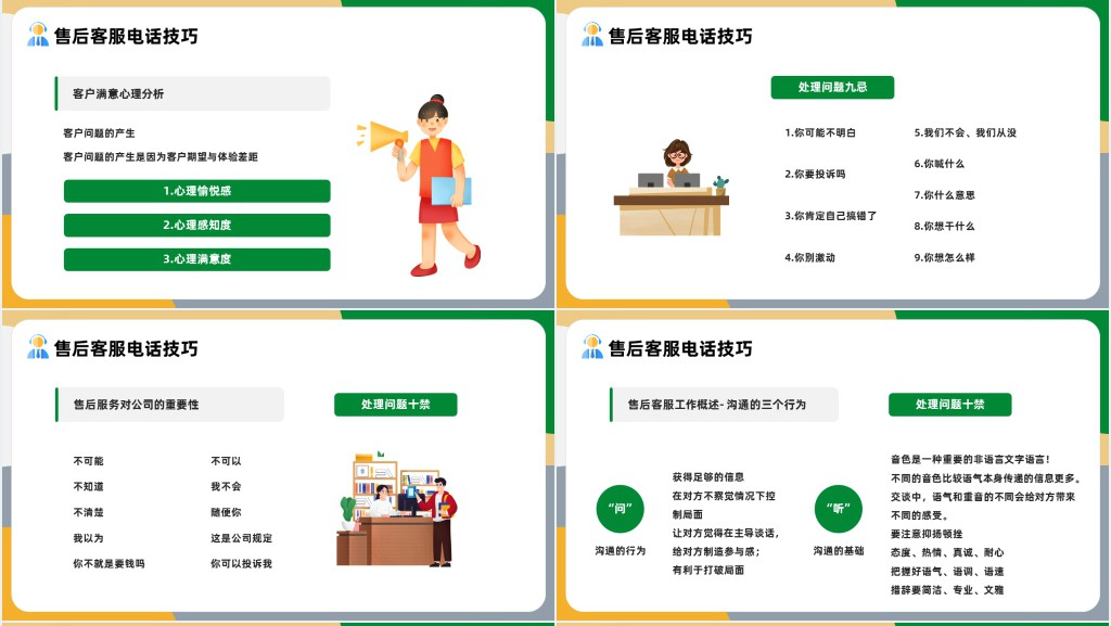 客服售后话术和技巧培训PPT课件 客服售后话术和技巧培训PPT课件