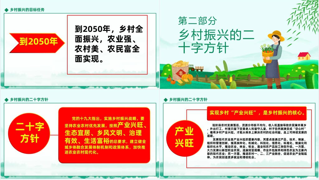 党建引领乡村振兴PPT党课