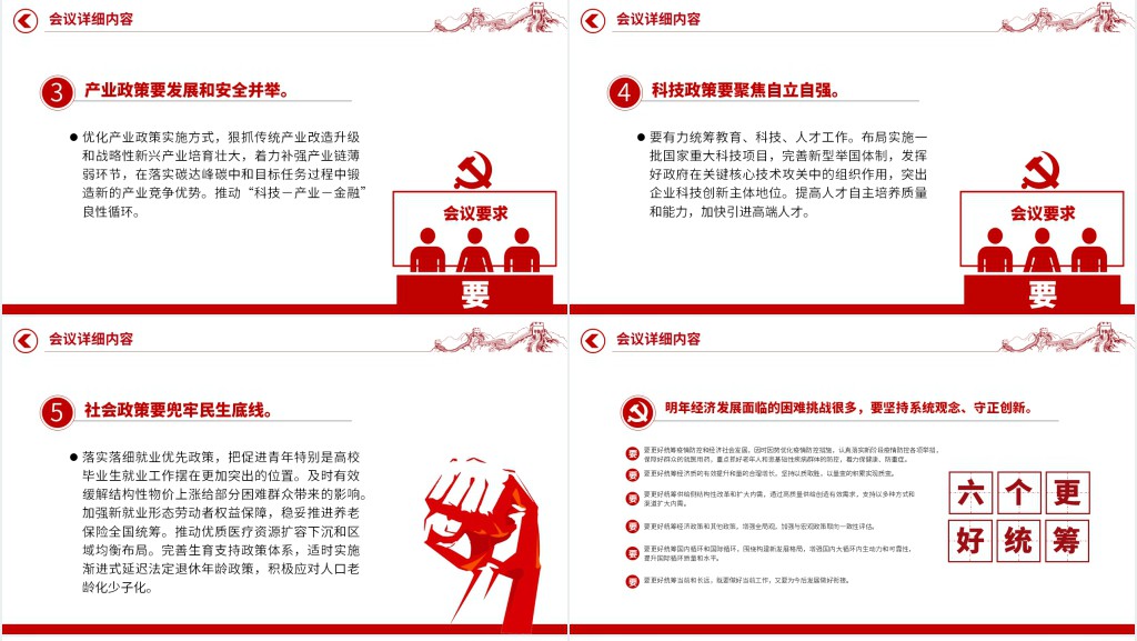 中央经济工作会议精神PPT党课 中央经济工作会议精神PPT党课