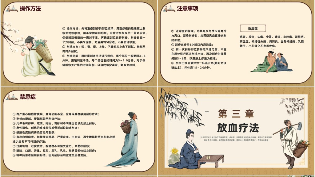中医常用急救技术PPT中国风传统中医急救技术培训宣传课件