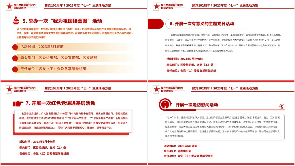 庆祝建党102周年讴歌党的丰功伟绩凝聚奋进力量PPT党课 庆祝建党102周年讴歌党的丰功伟绩凝聚奋进力量PPT党课