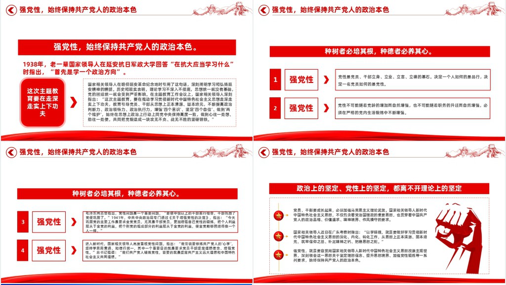 学思想强党性重实践建新功主题教育PPT党课