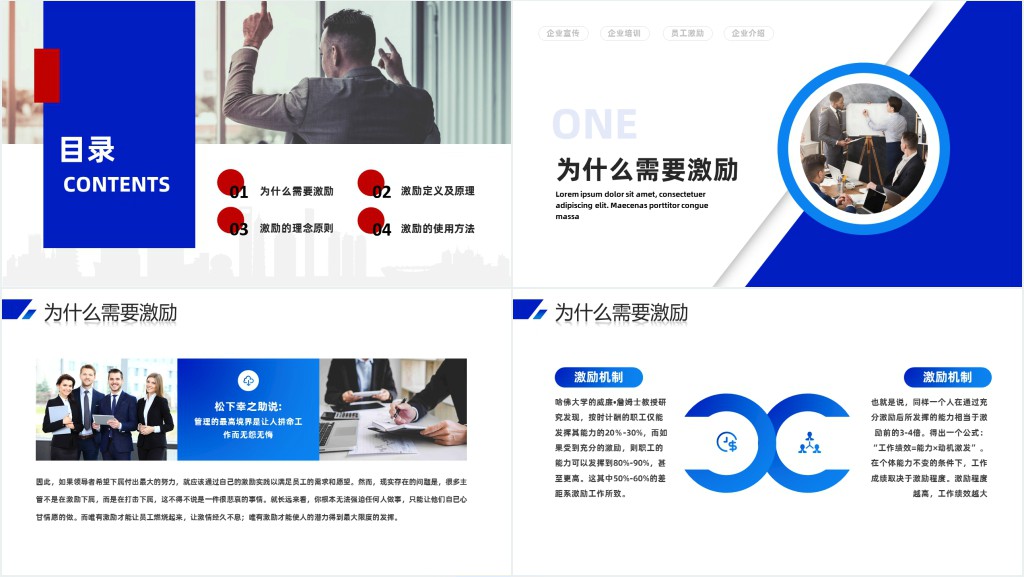 找到员工激励钥匙PPT商务风企业员工激励培训课件