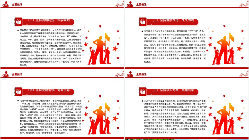 总结推广浙江“千万工程”经验PPT党课 总结推广浙江“千万工程”经验PPT党课
