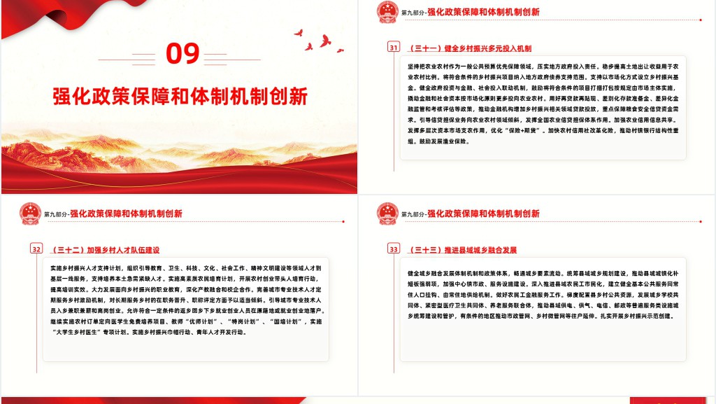 关于做好2022年全面推进乡村振兴重点工作的意见PPT党课 关于做好2022年全面推进乡村振兴重点工作的意见PPT党课