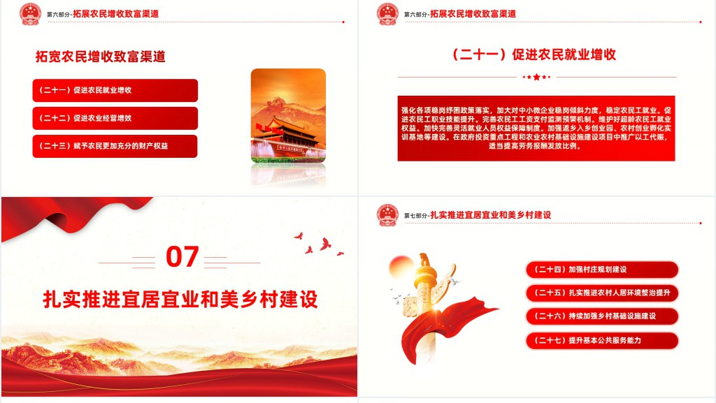 关于做好2022年全面推进乡村振兴重点工作的意见PPT党课 关于做好2022年全面推进乡村振兴重点工作的意见PPT党课
