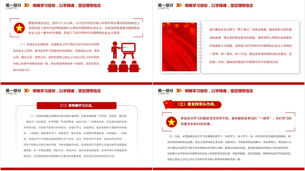 学习主题教育做新时代合格党员PPT党课 学习主题教育做新时代合格党员PPT党课