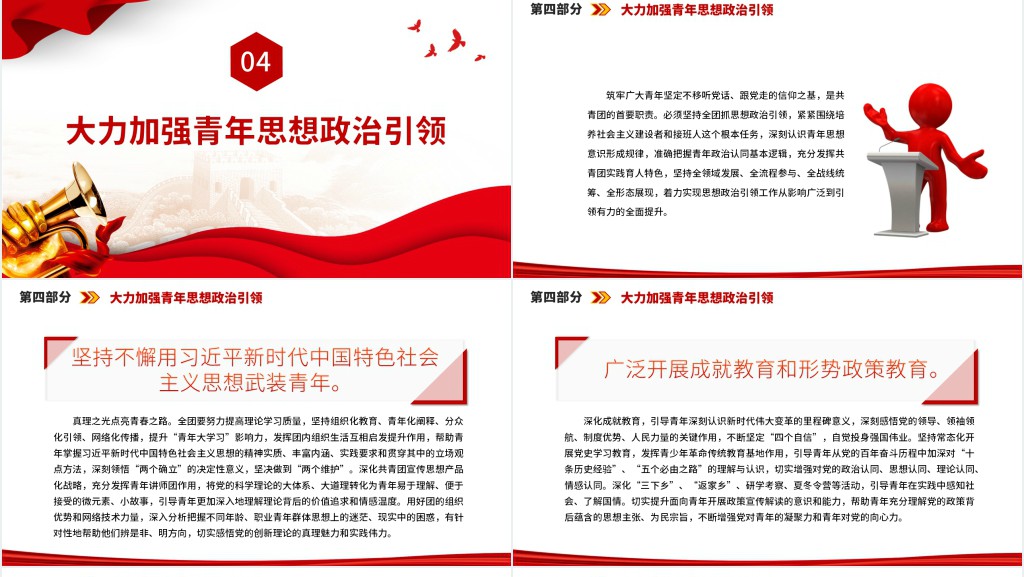 中国共产主义青年团第十九次全国代表大会报告全文PPT课件 中国共产主义青年团第十九次全国代表大会报告全文PPT课件