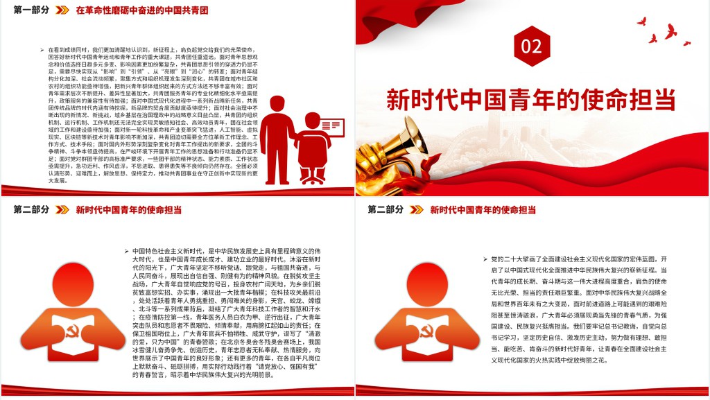 中国共产主义青年团第十九次全国代表大会报告全文PPT课件 中国共产主义青年团第十九次全国代表大会报告全文PPT课件