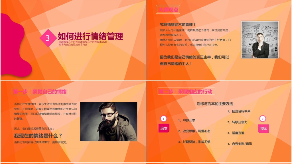 职场情绪管理与团队建设培训PPT模板 职场情绪管理与团队建设培训PPT模板