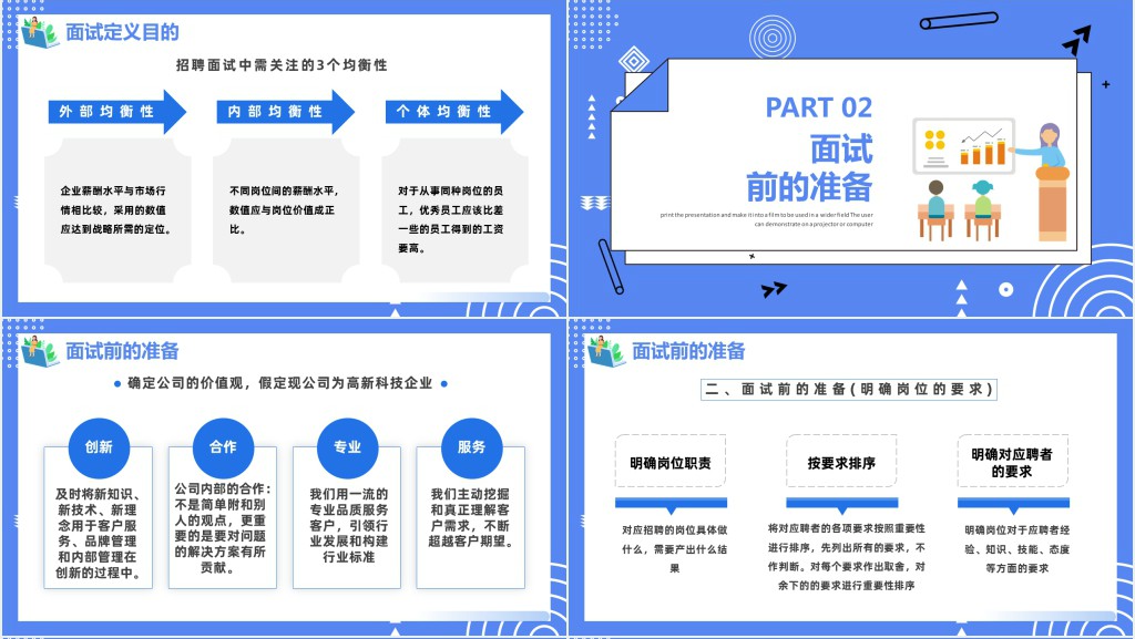 教师招聘面试技巧PPT简约风格教师招聘面试技巧培训课件模板
