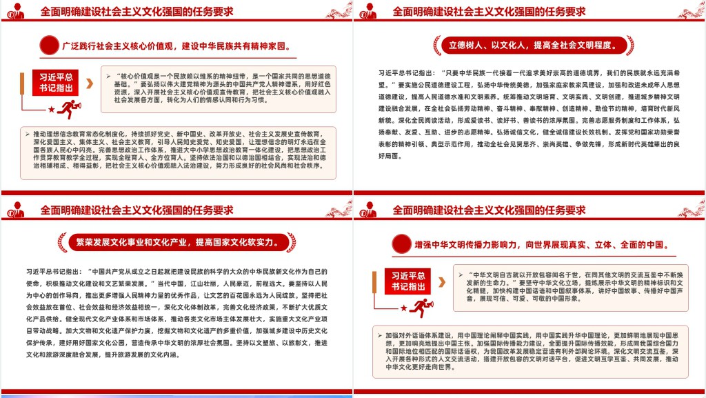 建设社会主义文化强国PPT党课 建设社会主义文化强国PPT党课