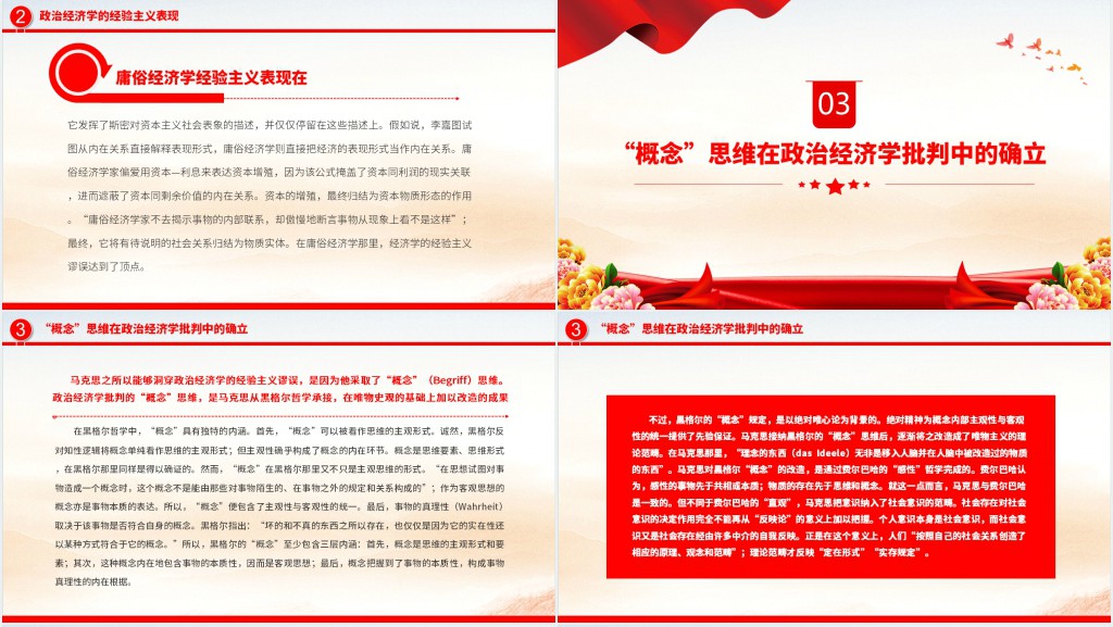 马克思政治经济学批判的“概念”思维PPT党课 马克思政治经济学批判的“概念”思维PPT党课