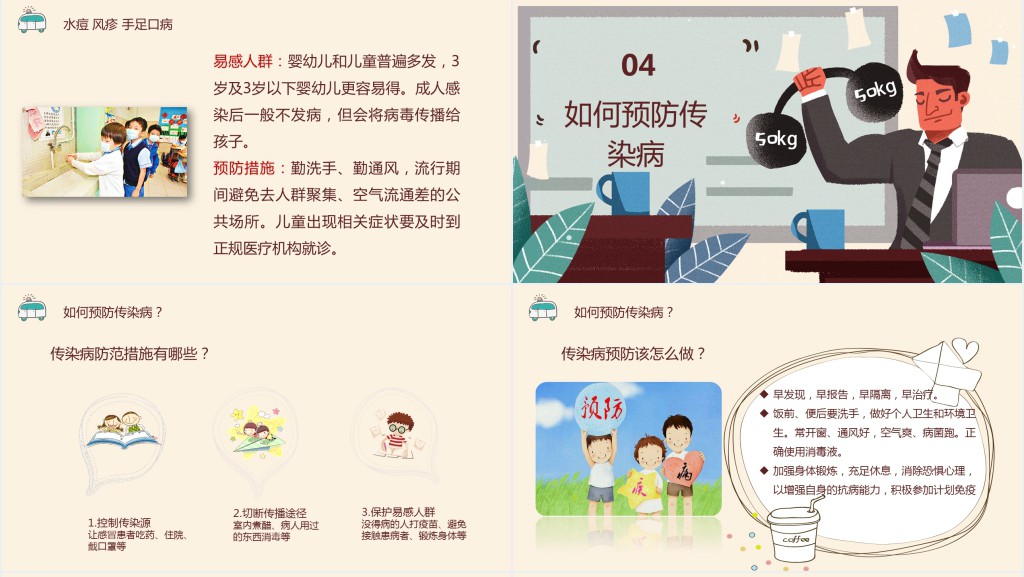 春季常见传染病预防知识要点PPT课件