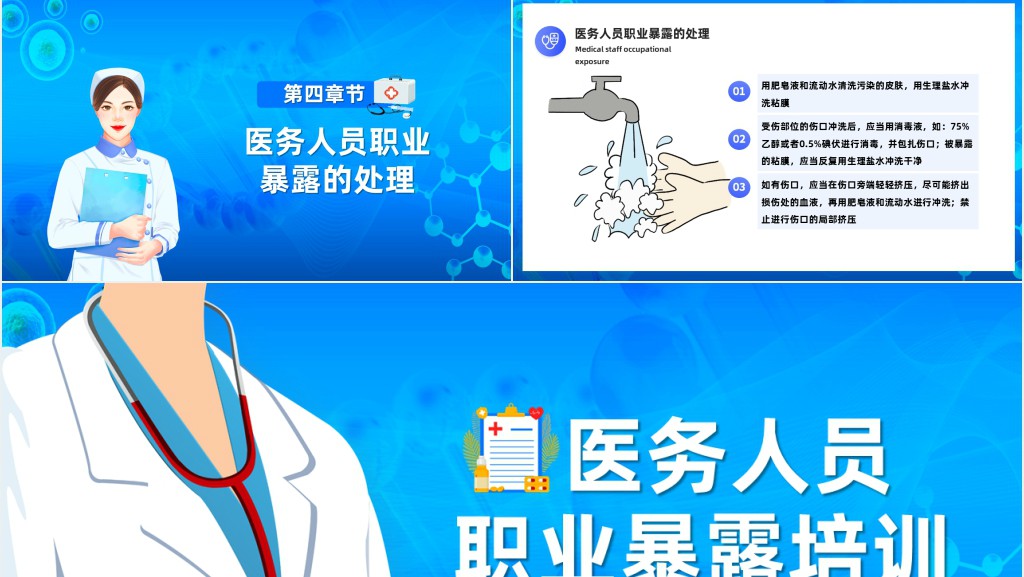 医务人员职业暴露预防培训PPT课件 医务人员职业暴露预防培训PPT课件
