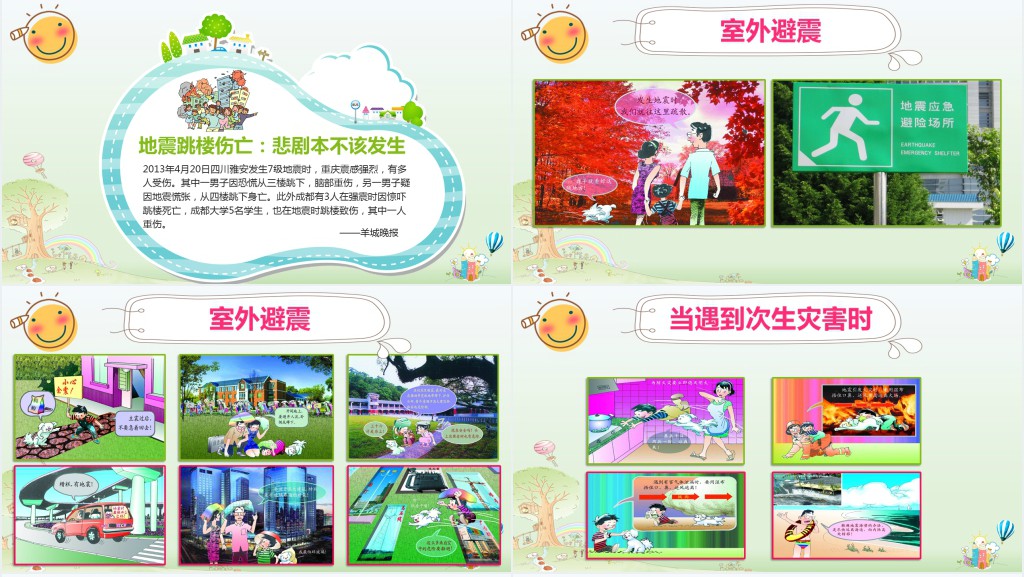 小学生防震减灾科普知识PPT课件 小学生防震减灾科普知识PPT课件