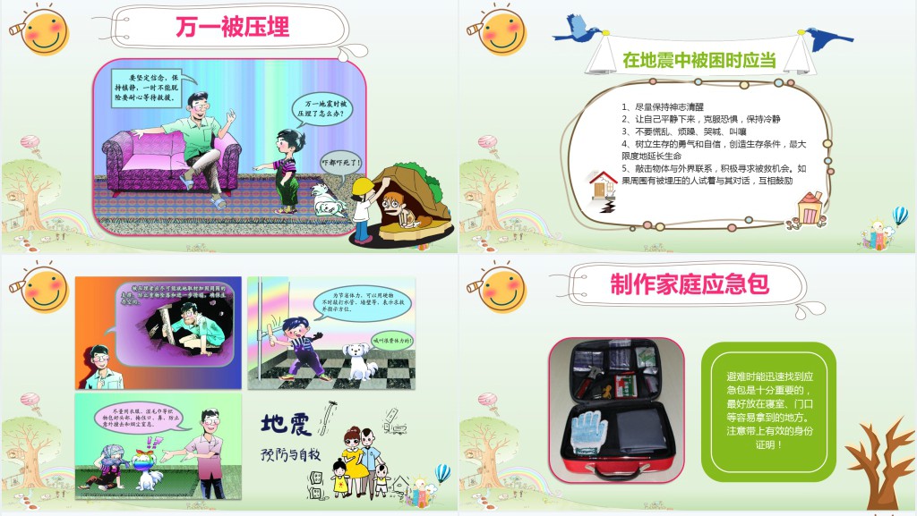 小学生防震减灾科普知识PPT课件 小学生防震减灾科普知识PPT课件