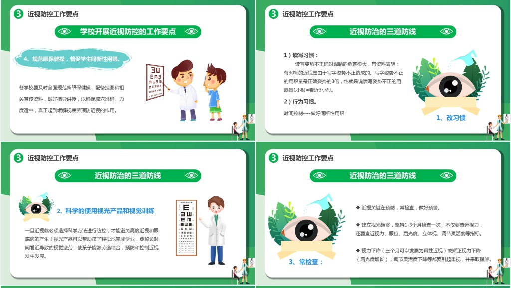 青少年近视防控科普知识讲座PPT课件