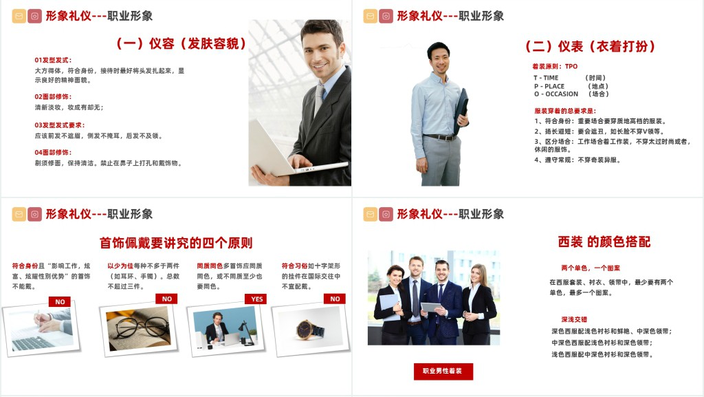职场工作形象礼仪规范培训PPT课件 职场工作形象礼仪规范培训PPT课件