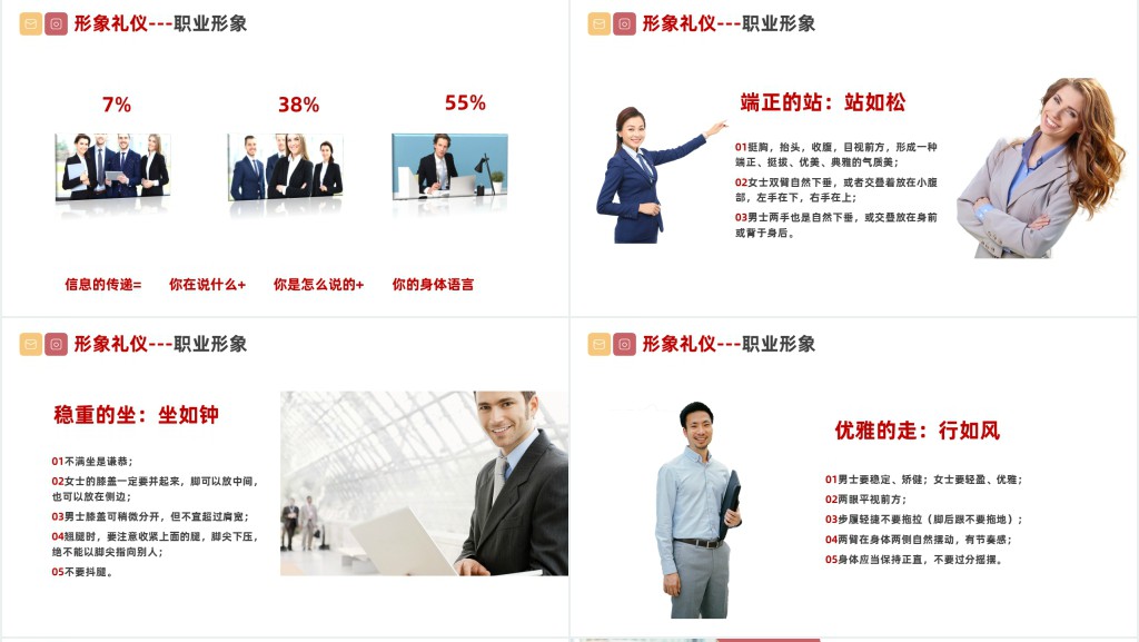 职场工作形象礼仪规范培训PPT课件 职场工作形象礼仪规范培训PPT课件