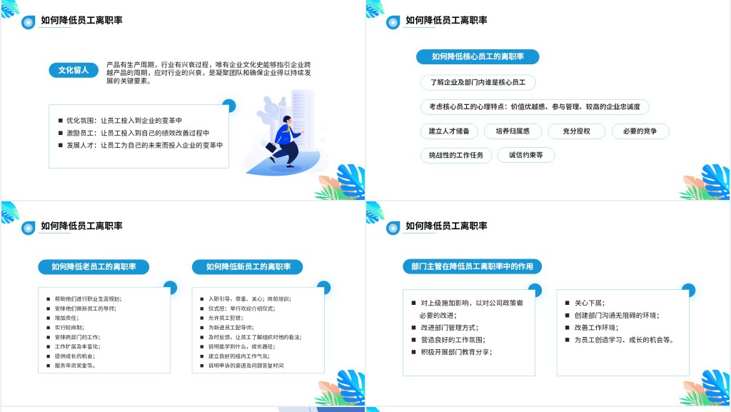 如何降低员工离职率PPT课件
