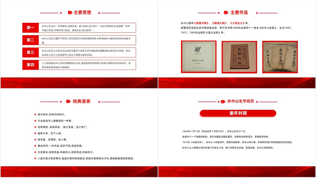 孙中山与辛亥革命PPT党课 孙中山与辛亥革命PPT党课