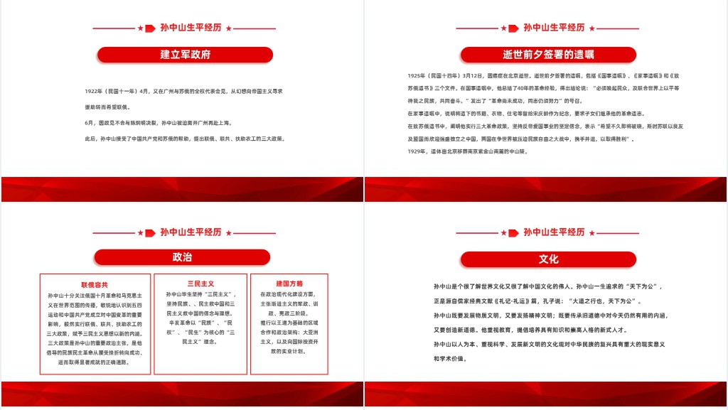 孙中山与辛亥革命PPT党课 孙中山与辛亥革命PPT党课
